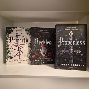 Lauren Roberts Book Set - Powerful and Reckless SPANISH EDITION